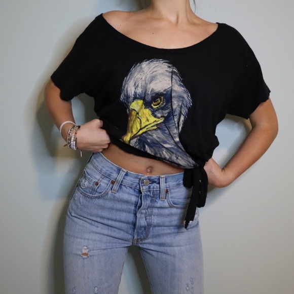 Urban Outfitters Tops - Truly Madly Deeply Eagle Slouch Tee
